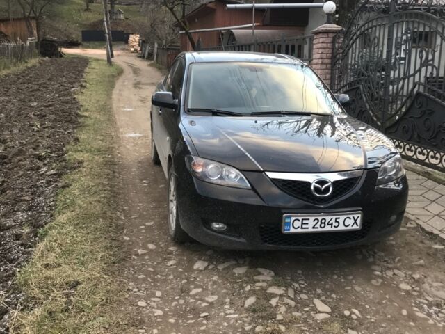 Черный Мазда 3, объемом двигателя 1.6 л и пробегом 140 тыс. км за 6300 $, фото 1 на Automoto.ua