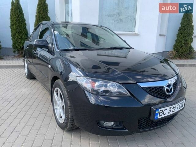 Черный Мазда 3, объемом двигателя 1.6 л и пробегом 163 тыс. км за 5900 $, фото 1 на Automoto.ua