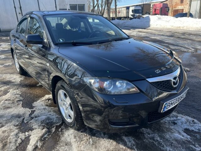 Черный Мазда 3, объемом двигателя 1.6 л и пробегом 204 тыс. км за 4700 $, фото 1 на Automoto.ua