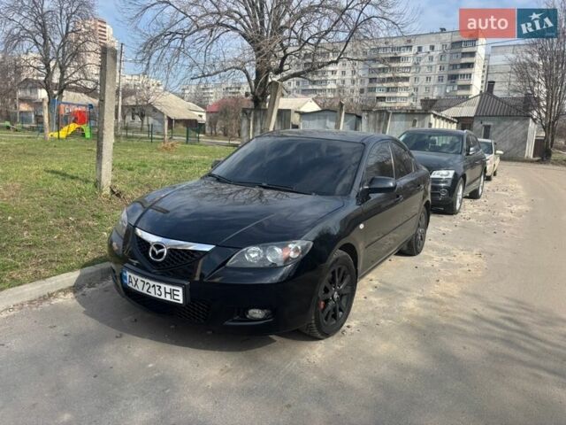 Чорний Мазда 3, об'ємом двигуна 1.6 л та пробігом 146 тис. км за 6750 $, фото 1 на Automoto.ua