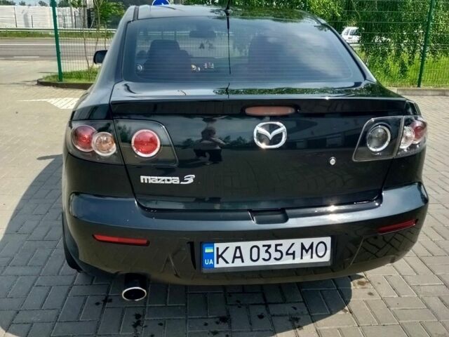 Черный Мазда 3, объемом двигателя 1.6 л и пробегом 137 тыс. км за 5400 $, фото 1 на Automoto.ua