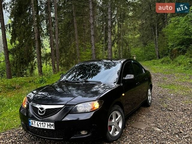 Черный Мазда 3, объемом двигателя 1.6 л и пробегом 280 тыс. км за 3500 $, фото 1 на Automoto.ua