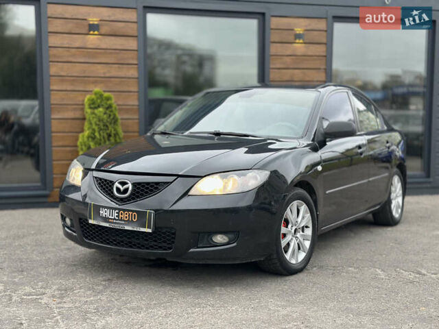 Чорний Мазда 3, об'ємом двигуна 1.6 л та пробігом 223 тис. км за 5450 $, фото 1 на Automoto.ua