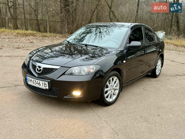 Чорний Мазда 3, об'ємом двигуна 1.6 л та пробігом 183 тис. км за 6150 $, фото 1 на Automoto.ua