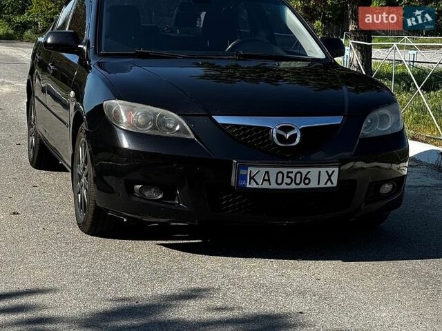 Черный Мазда 3, объемом двигателя 2 л и пробегом 215 тыс. км за 4774 $, фото 1 на Automoto.ua