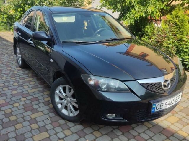 Черный Мазда 3, объемом двигателя 1.6 л и пробегом 170 тыс. км за 6200 $, фото 1 на Automoto.ua