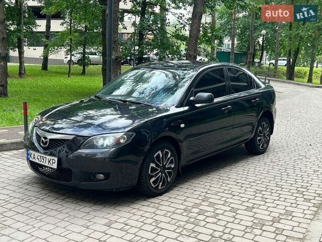Черный Мазда 3, объемом двигателя 1.6 л и пробегом 259 тыс. км за 4700 $, фото 1 на Automoto.ua