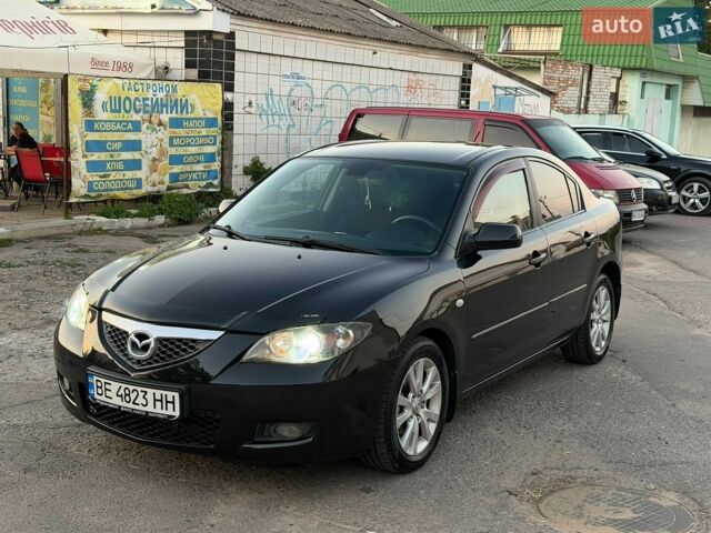 Черный Мазда 3, объемом двигателя 1.6 л и пробегом 155 тыс. км за 5999 $, фото 1 на Automoto.ua