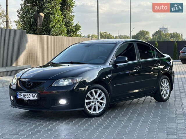 Черный Мазда 3, объемом двигателя 1.6 л и пробегом 202 тыс. км за 7199 $, фото 1 на Automoto.ua