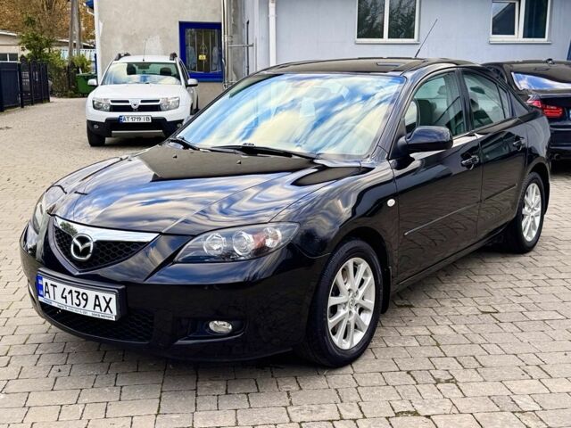 Черный Мазда 3, объемом двигателя 2 л и пробегом 109 тыс. км за 7499 $, фото 1 на Automoto.ua