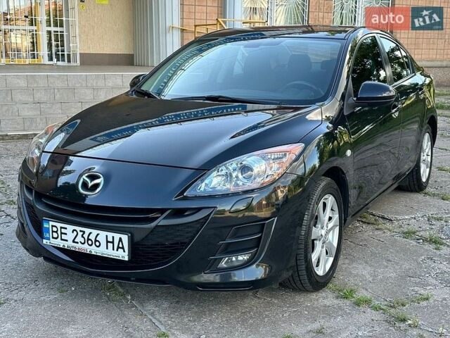 Черный Мазда 3, объемом двигателя 1.6 л и пробегом 114 тыс. км за 8870 $, фото 1 на Automoto.ua