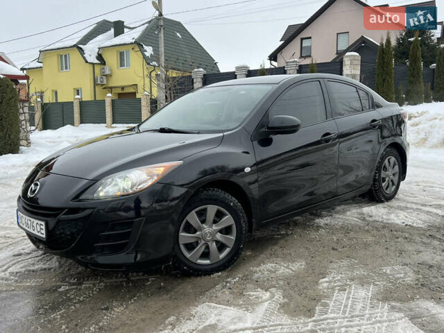 Черный Мазда 3, объемом двигателя 1.6 л и пробегом 190 тыс. км за 7299 $, фото 1 на Automoto.ua