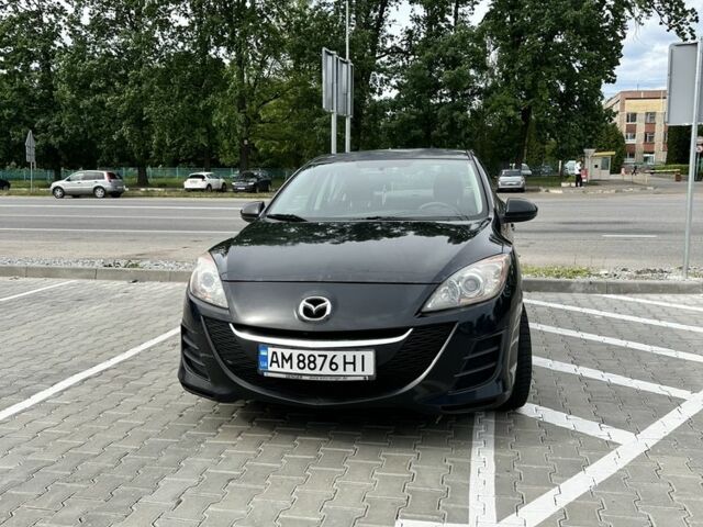 Чорний Мазда 3, об'ємом двигуна 2 л та пробігом 200 тис. км за 6350 $, фото 1 на Automoto.ua