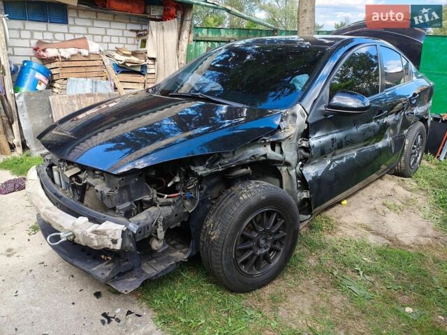 Черный Мазда 3, объемом двигателя 1.6 л и пробегом 75 тыс. км за 3000 $, фото 1 на Automoto.ua