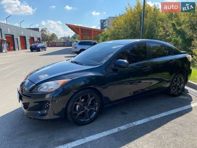 Черный Мазда 3, объемом двигателя 2 л и пробегом 253 тыс. км за 6200 $, фото 1 на Automoto.ua