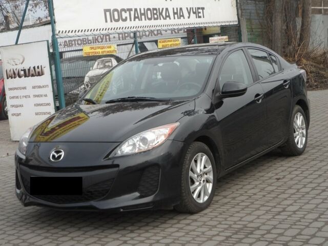 Черный Мазда 3, объемом двигателя 20 л и пробегом 150 тыс. км за 10800 $, фото 1 на Automoto.ua