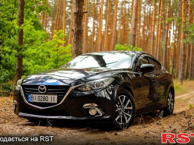 Чорний Мазда 3, об'ємом двигуна 2 л та пробігом 197 тис. км за 9500 $, фото 1 на Automoto.ua