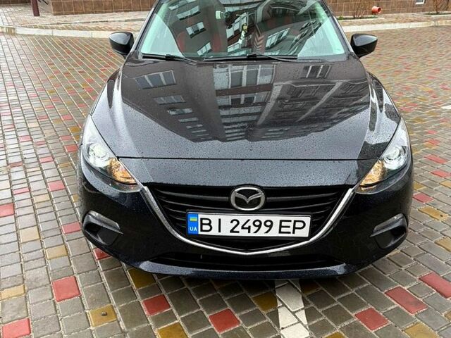 Черный Мазда 3, объемом двигателя 2 л и пробегом 202 тыс. км за 9500 $, фото 1 на Automoto.ua
