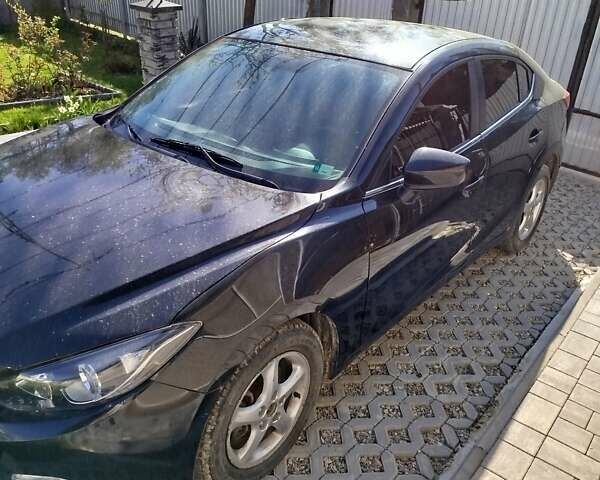 Черный Мазда 3, объемом двигателя 2 л и пробегом 125 тыс. км за 9900 $, фото 1 на Automoto.ua