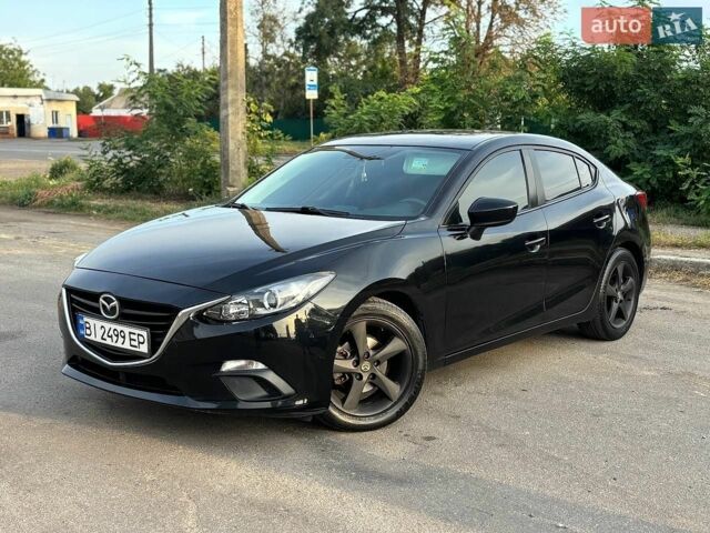 Черный Мазда 3, объемом двигателя 2 л и пробегом 204 тыс. км за 8600 $, фото 1 на Automoto.ua