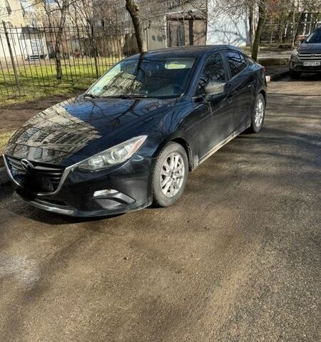 Черный Мазда 3, объемом двигателя 2 л и пробегом 124 тыс. км за 8000 $, фото 1 на Automoto.ua
