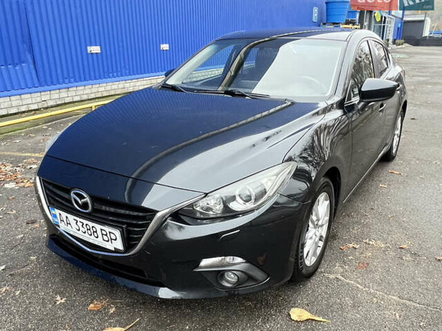 Черный Мазда 3, объемом двигателя 1.5 л и пробегом 143 тыс. км за 9200 $, фото 1 на Automoto.ua