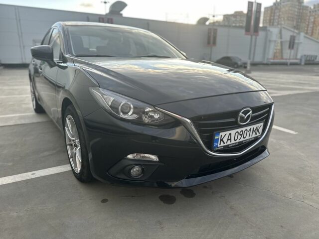 Черный Мазда 3, объемом двигателя 2 л и пробегом 204 тыс. км за 9500 $, фото 1 на Automoto.ua