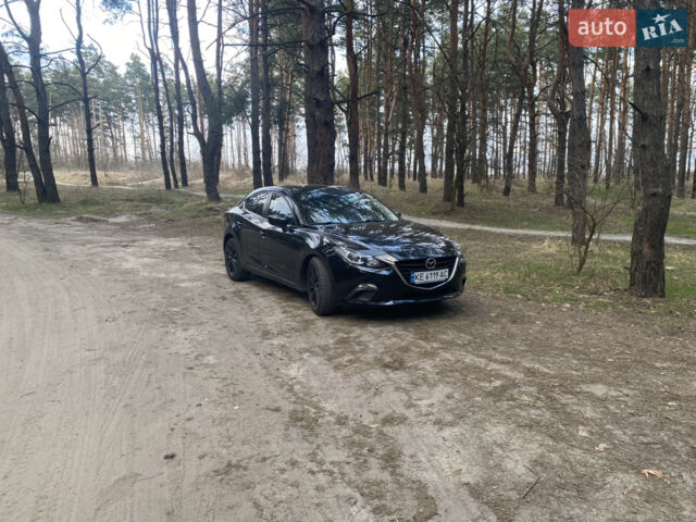 Черный Мазда 3, объемом двигателя 1.6 л и пробегом 170 тыс. км за 9700 $, фото 1 на Automoto.ua