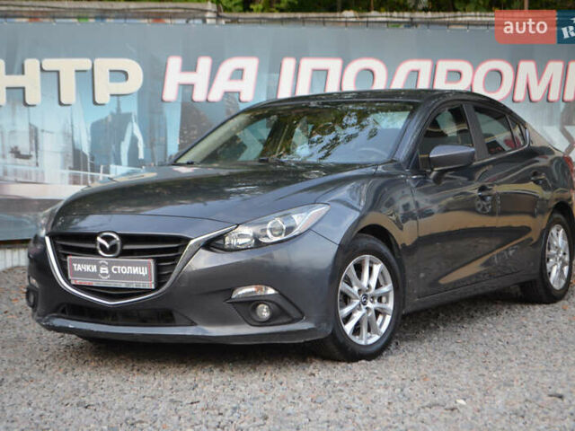 Черный Мазда 3, объемом двигателя 2 л и пробегом 158 тыс. км за 12500 $, фото 1 на Automoto.ua