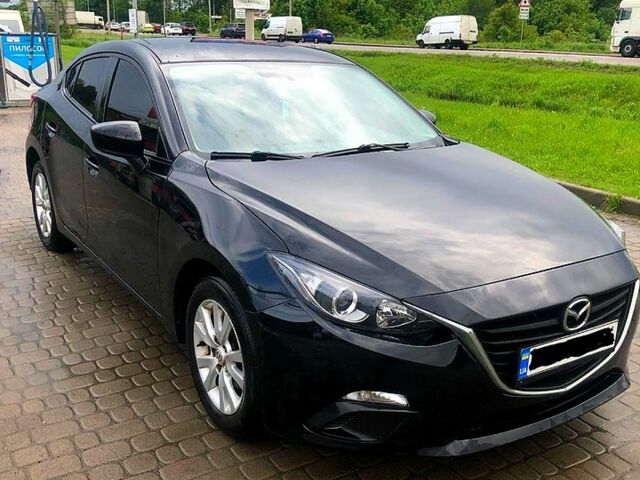 Черный Мазда 3, объемом двигателя 2 л и пробегом 210 тыс. км за 8500 $, фото 1 на Automoto.ua