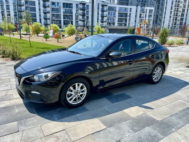 Черный Мазда 3, объемом двигателя 2 л и пробегом 172 тыс. км за 11950 $, фото 1 на Automoto.ua
