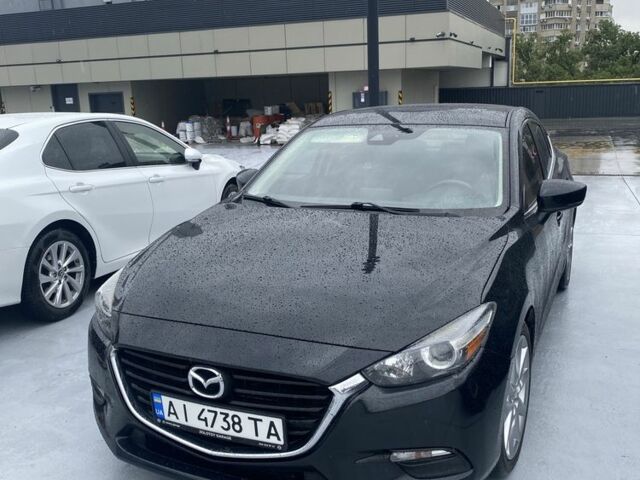 Черный Мазда 3, объемом двигателя 2 л и пробегом 247 тыс. км за 9500 $, фото 1 на Automoto.ua