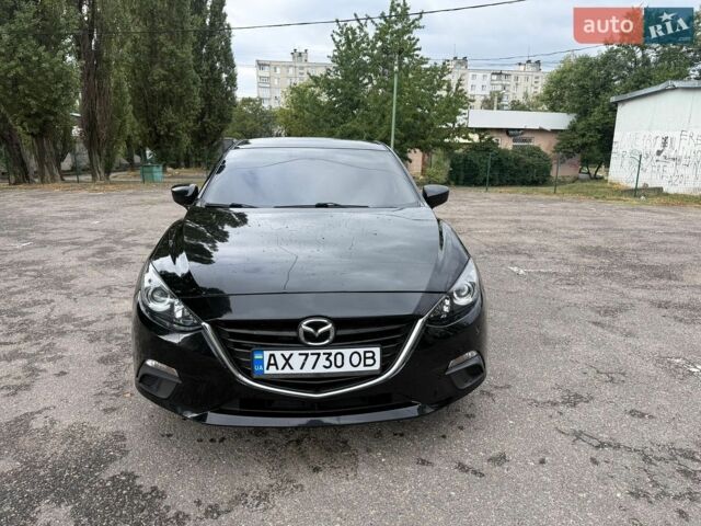 Черный Мазда 3, объемом двигателя 2 л и пробегом 192 тыс. км за 9700 $, фото 1 на Automoto.ua