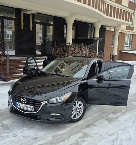 Черный Мазда 3, объемом двигателя 2 л и пробегом 125 тыс. км за 9900 $, фото 1 на Automoto.ua