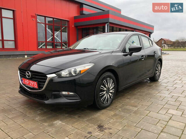 Черный Мазда 3, объемом двигателя 2 л и пробегом 163 тыс. км за 9800 $, фото 1 на Automoto.ua