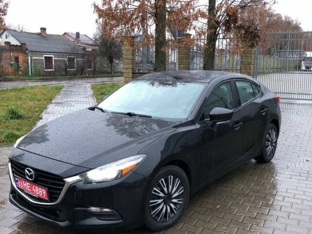 Черный Мазда 3, объемом двигателя 2 л и пробегом 163 тыс. км за 9300 $, фото 1 на Automoto.ua