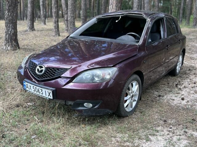 Фиолетовый Мазда 3, объемом двигателя 1.6 л и пробегом 250 тыс. км за 1550 $, фото 1 на Automoto.ua