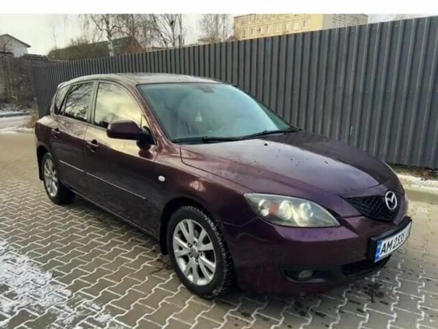 Фиолетовый Мазда 3, объемом двигателя 1.6 л и пробегом 275 тыс. км за 4200 $, фото 1 на Automoto.ua