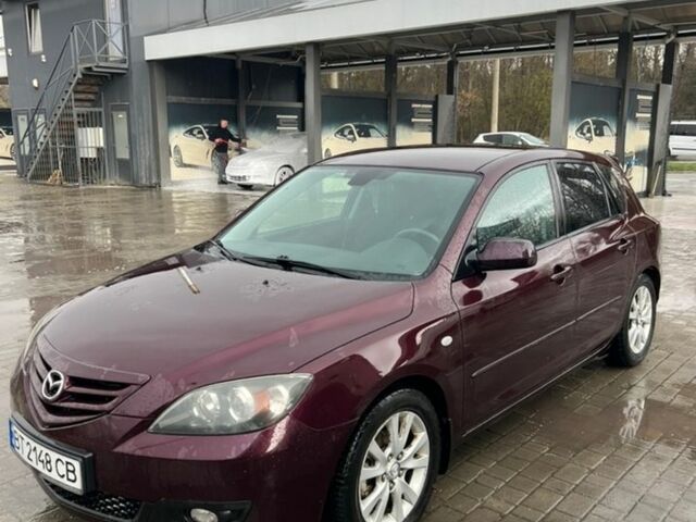 Фиолетовый Мазда 3, объемом двигателя 1.6 л и пробегом 229 тыс. км за 3800 $, фото 1 на Automoto.ua
