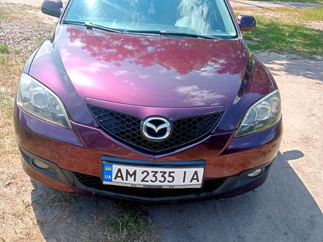 Фиолетовый Мазда 3, объемом двигателя 1.6 л и пробегом 160 тыс. км за 4999 $, фото 1 на Automoto.ua