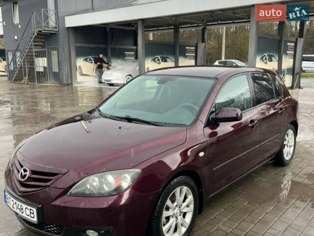 Фиолетовый Мазда 3, объемом двигателя 1.6 л и пробегом 229 тыс. км за 4000 $, фото 1 на Automoto.ua