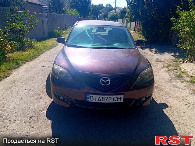 Фиолетовый Мазда 3, объемом двигателя 2 л и пробегом 385 тыс. км за 4000 $, фото 1 на Automoto.ua