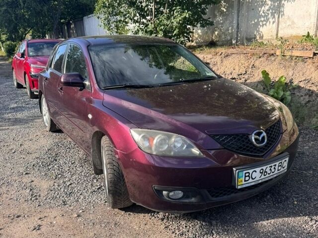Фиолетовый Мазда 3, объемом двигателя 1.6 л и пробегом 166 тыс. км за 4100 $, фото 1 на Automoto.ua