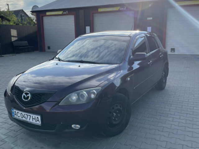 Фіолетовий Мазда 3, об'ємом двигуна 1.6 л та пробігом 270 тис. км за 4700 $, фото 1 на Automoto.ua