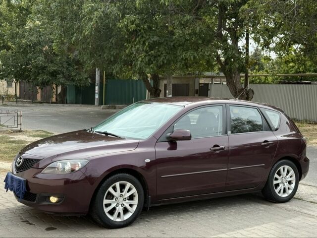 Фиолетовый Мазда 3, объемом двигателя 1.6 л и пробегом 184 тыс. км за 6350 $, фото 1 на Automoto.ua