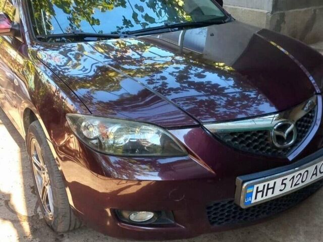 Фиолетовый Мазда 3, объемом двигателя 1.6 л и пробегом 215 тыс. км за 5200 $, фото 1 на Automoto.ua