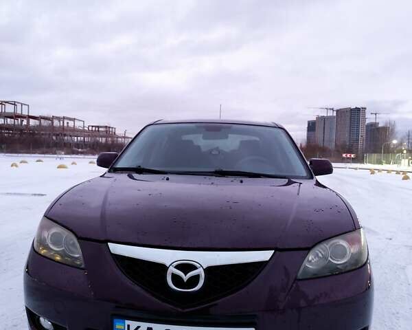 Фиолетовый Мазда 3, объемом двигателя 1.6 л и пробегом 198 тыс. км за 5800 $, фото 1 на Automoto.ua
