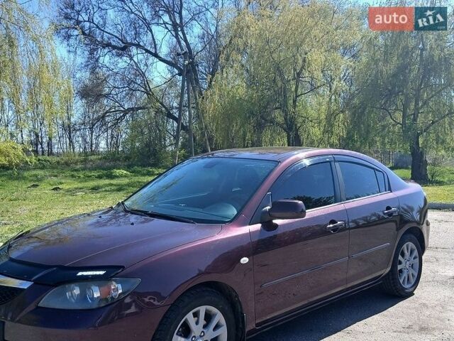Фиолетовый Мазда 3, объемом двигателя 1.6 л и пробегом 191 тыс. км за 5400 $, фото 1 на Automoto.ua