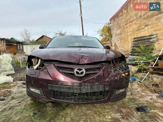 Фіолетовий Мазда 3, об'ємом двигуна 2 л та пробігом 170 тис. км за 3000 $, фото 1 на Automoto.ua
