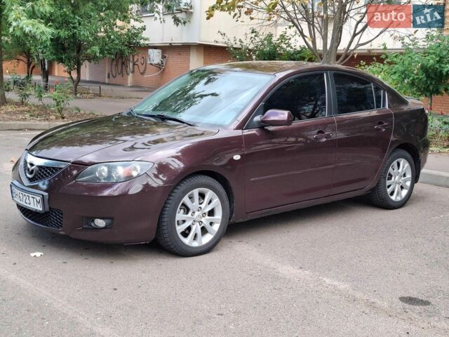 Фиолетовый Мазда 3, объемом двигателя 1.6 л и пробегом 222 тыс. км за 4900 $, фото 1 на Automoto.ua